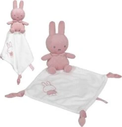 Tiamo Collection Knuffeldoekje Nijntje - Pink Baby Rib -Prenatal 1158x1200