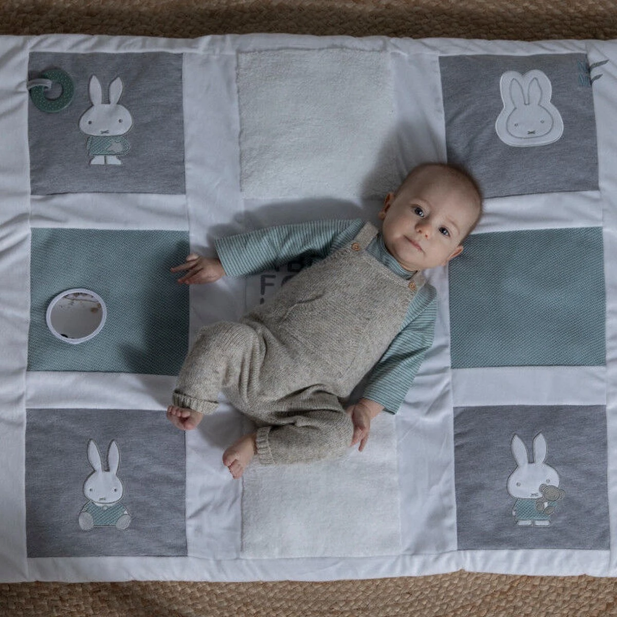 Tiamo Collection Nijntje Boxkleed - Green Knit 8 Tiamo Collection Nijntje Boxkleed - Green Knit - Afbeelding 6