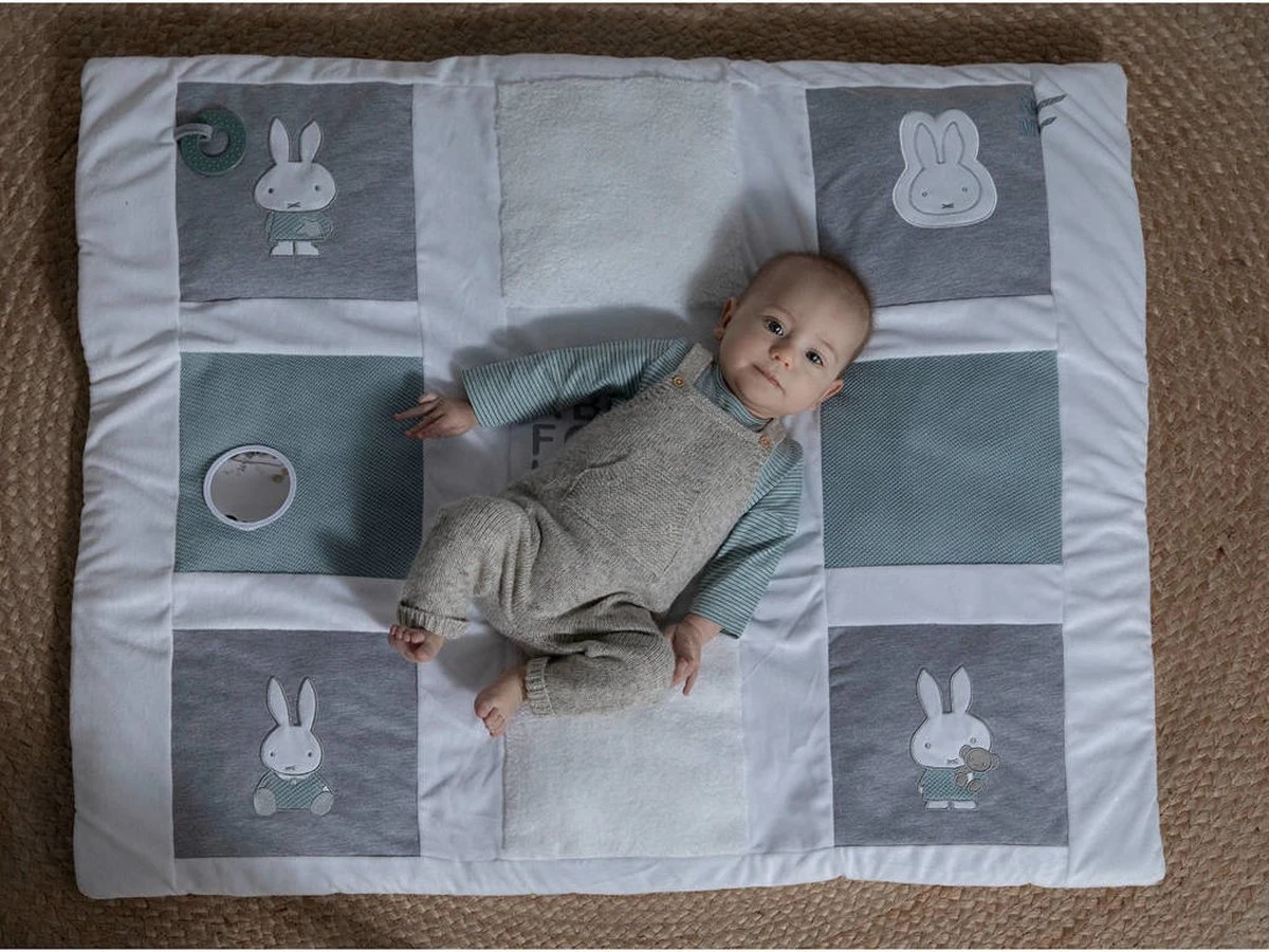 Tiamo Collection Nijntje Boxkleed - Green Knit 5 Tiamo Collection Nijntje Boxkleed - Green Knit - Afbeelding 3