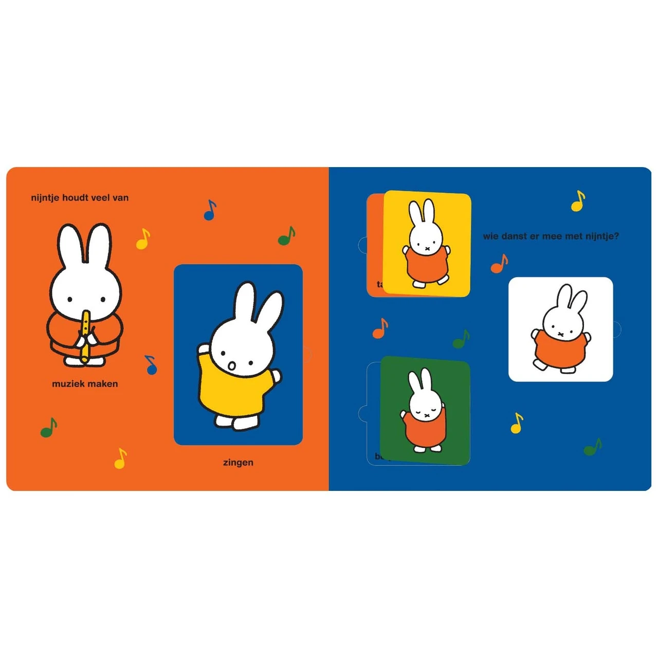 Het Grote Nijntje Flapjesboek Multi 4 Het Grote Nijntje Flapjesboek Multi - Afbeelding 2