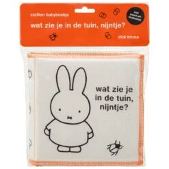 Stoffen Babyboekje Wat Zie Je In De Tuin, Nijntje? Multi