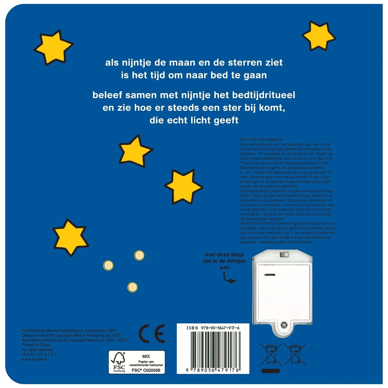 Weltruste Nijntje, Met Lichtjes Op Elke Pagina Multi 4 Weltruste Nijntje, Met Lichtjes Op Elke Pagina Multi - Afbeelding 2