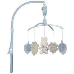 Nijntje X Little Dutch Muziekmobiel Lucky Leaves Light Blue