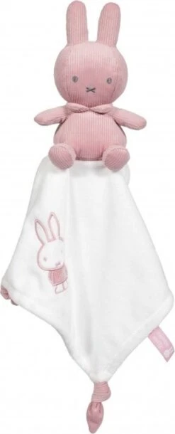 Tiamo Collection Knuffeldoekje Nijntje - Pink Baby Rib -Prenatal 486x1200