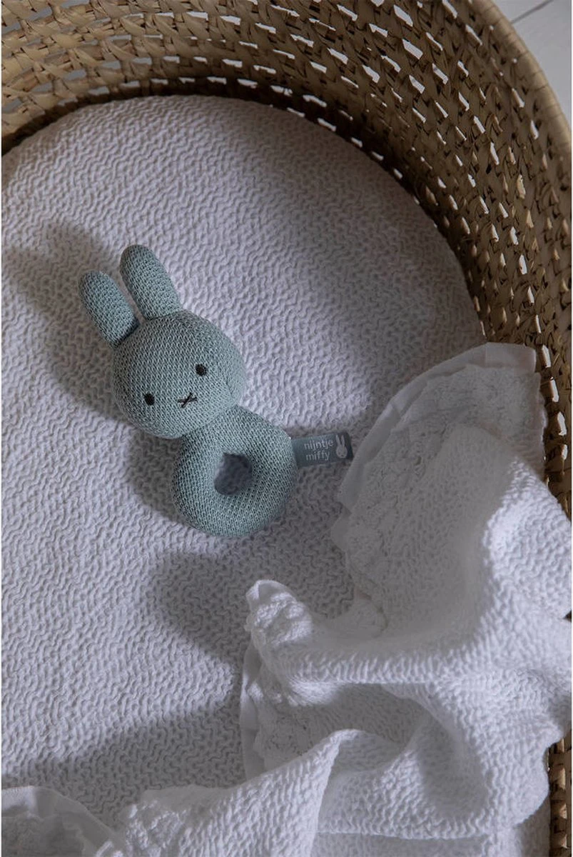 Nijntje Green Knit Rammelaar 4 Nijntje Green Knit Rammelaar - Afbeelding 2