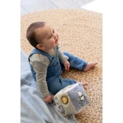 Nijntje Fluffy Activiteitenkubus + Geluid Blauw -Prenatal 8713291669277 3