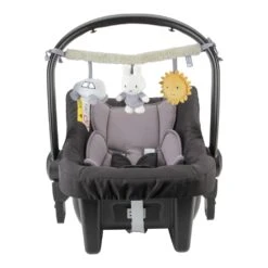 Nijntje Fluffy Wagenspanner + Geluid Blauw -Prenatal 8713291669345 2