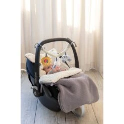 Nijntje Fluffy Wagenspanner + Geluid Blauw -Prenatal 8713291669345 3