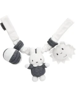 Autostoelspeeltje Nijntje Grijs Gebreid