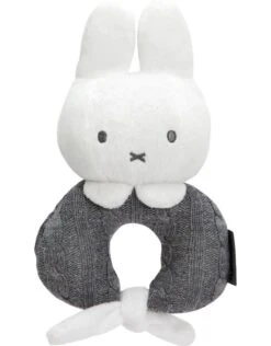 Nijntje Gebreid Grijs Rammelaar