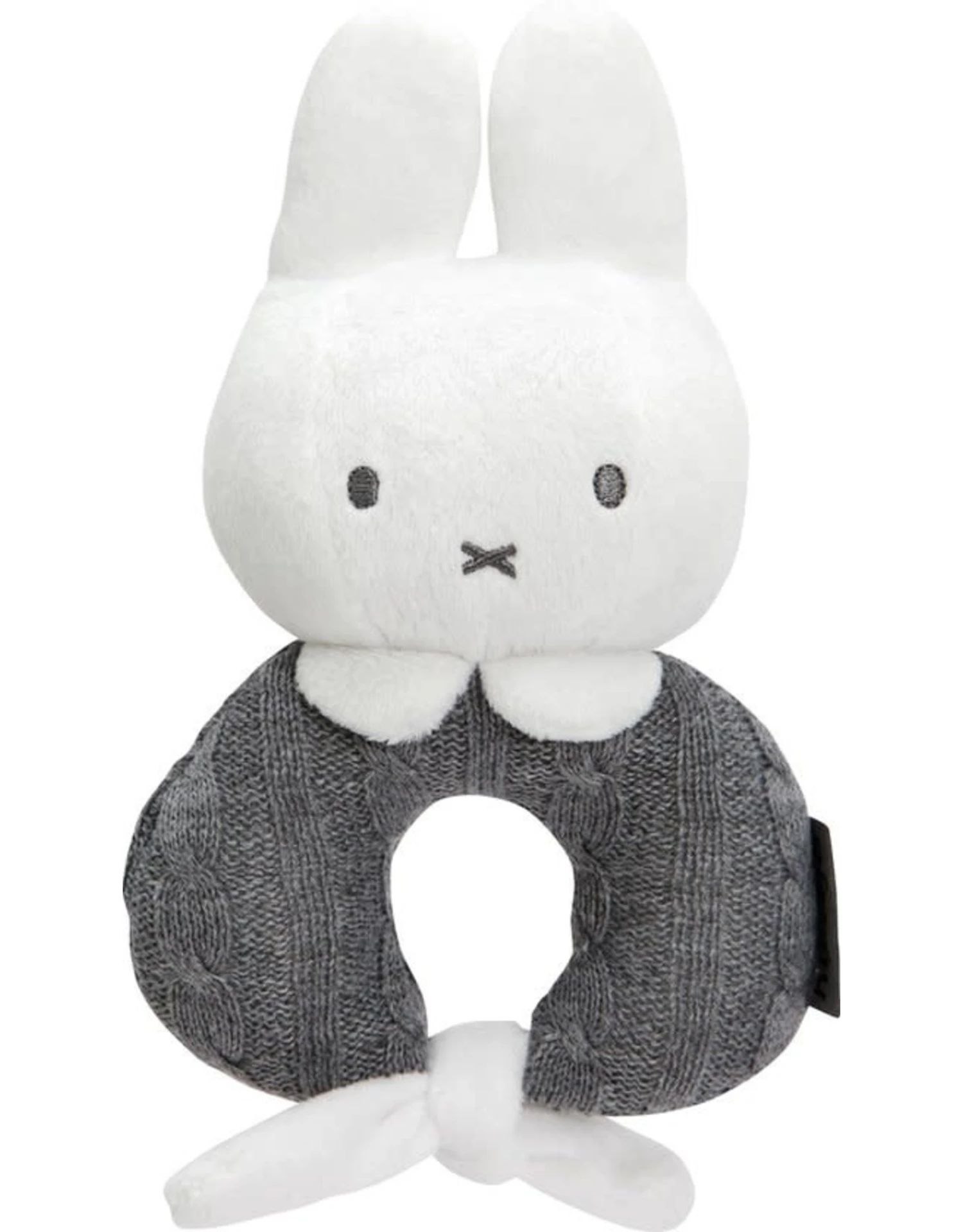 Nijntje Gebreid Grijs Rammelaar 3 Nijntje Gebreid Grijs Rammelaar